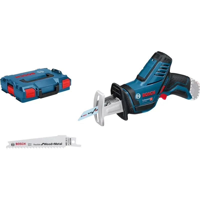 Aanbieding - Bosch GSA 12V-14 12V Li-Ion accu reciprozaag body in L-Boxx - snelwissel