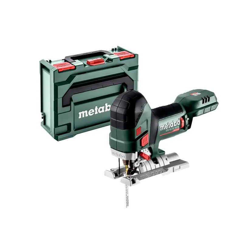 Direct leverbaar | Metabo STA 18 LTX 150 BL 18V Li-ion accu decoupeerzaag body in MetaBox - T-greep