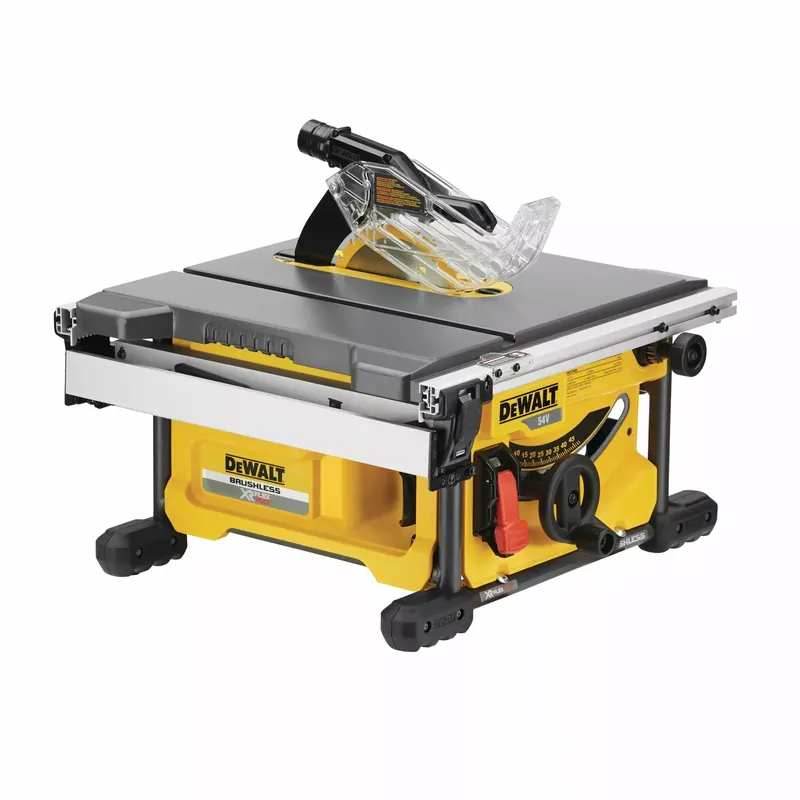Bespaar meer | DeWALT DCS7485N-XJ 54V Li-ion XR FlexVolt accu tafelzaag body - 210 x 30mm - koolborstelloos