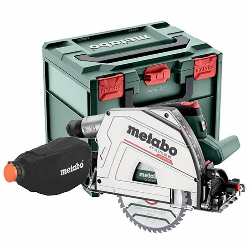 Aanbieding | Metabo KT 18 LTX 66 BL 18V Li-ion accu invalcirkelzaag body in metaBOX - 165 x 20mm - koolborstelloos