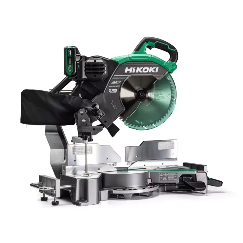 Goed beoordeeld - HiKOKI C3612DRAWRZ 36V Li-ion accu afkortzaag set (1x 4.0Ah/8.0Ah accu) - 305mm