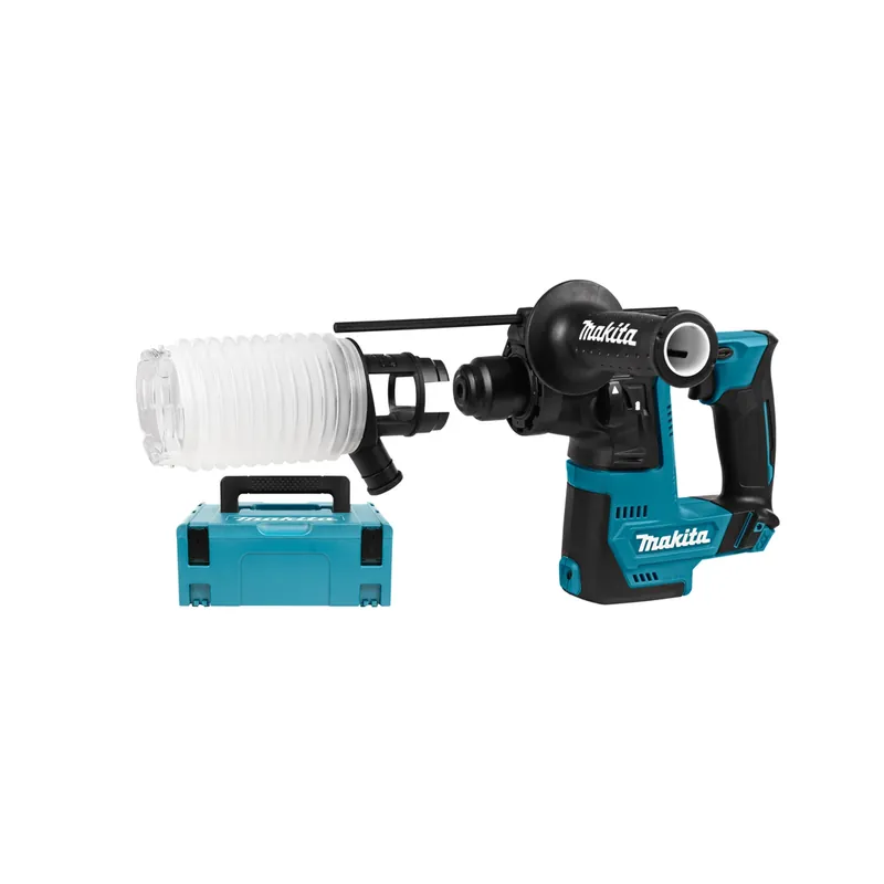 Alleen deze week - Makita HR140DZJ 10,8V Li-ion accu boorhamer body incl. stofafzuiging in Mbox