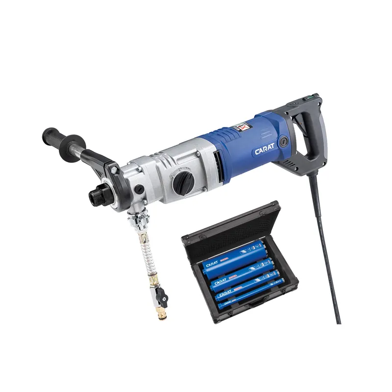 Carat A-2100 Diamantboormachine incl. 4 diamantboren in koffer | Zeer goed beoordeeld