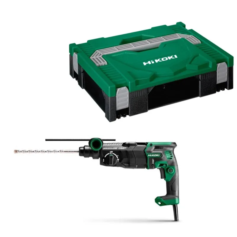 Gratis retourneren | HiKOKI DH28PECWSZ SDS-Plus Boorhamer in koffer - 28mm - 900W - 3,2J - koolborstelloos