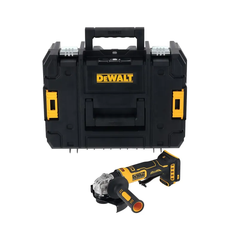 Aanbieding loopt bijna af | DeWALT DCG404NT-XJ 18V Li-ion accu compacte haakse slijper body in TSTAK - 125mm