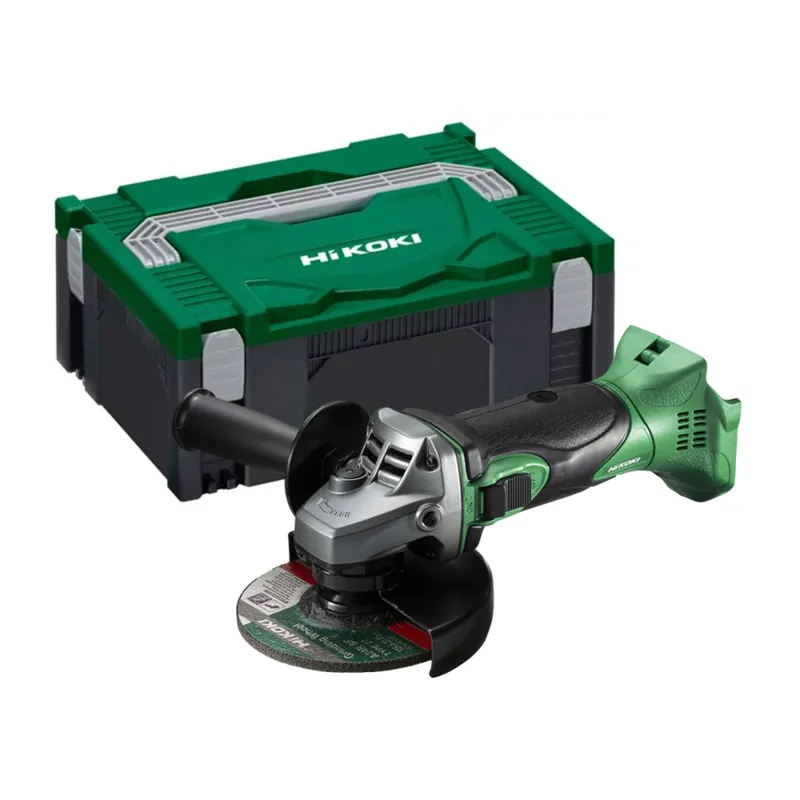 Verlaagde prijs | HiKOKI G18DSL2W3Z 18V Li-ion accu haakse slijpmachine body in HSC II Koffer - 125 mm
