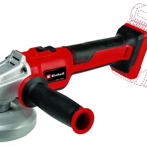 Einhell AXXIO 18/125 Q BL Solo 18V Li-Ion accu haakse slijper body - 125 x 33 mm - koolborstelloos - Actie