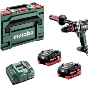Trending - Metabo BS 18 LTX-3 BL Q I Metal 18V LiHD accu boorschroefmachine set (2x 5.5Ah) in metaBOX - 130Nm - 68mm