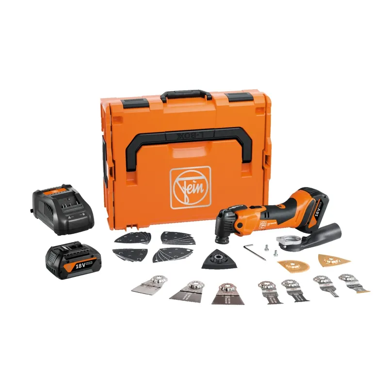 Fein AMM500 Plus Top MULTIMASTER 18V Li-ion Accu Multitool set (2x 2.0Ah) - Erg populair