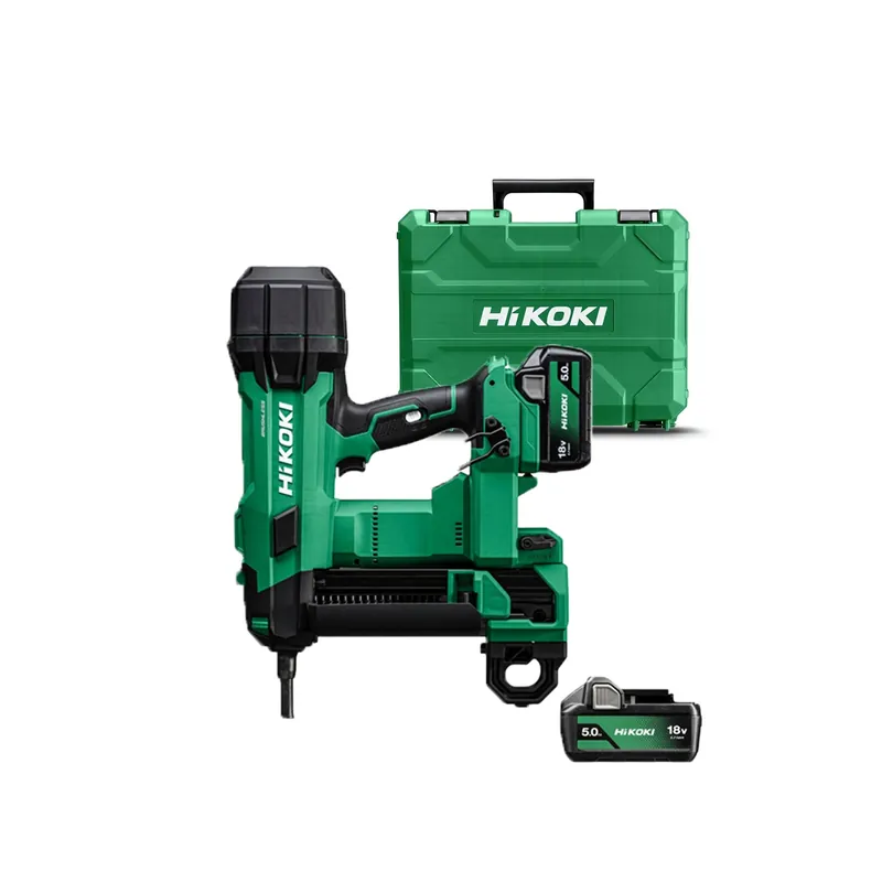 Slechts tijdelijk - HiKOKI NC1840DAWQZ 18V Li-ion accu beton spijkerapparaat set (2x 5.0Ah accu) in koffer - 40mm
