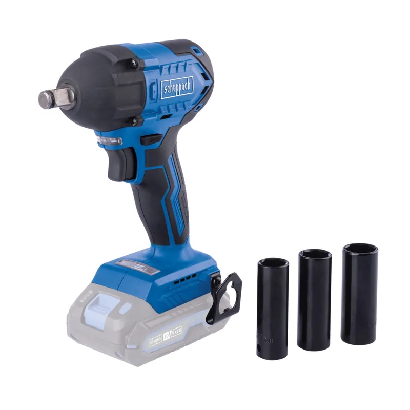 Tijdelijke aanbieding | Scheppach Accu Slagmoersleutel 1/2" 20V BC-IW350-X
