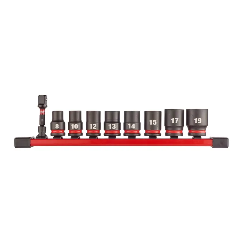 Voordelig - Milwaukee 4932480454 9-delige SHOCKWAVE impact duty doppenset - 3/8‘‘