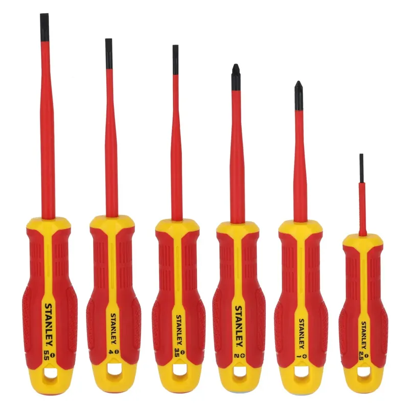 Wees er snel bij - Stanley FMHT65765-0 FATMAX 6-delige VDE Schroevendraaierset - PZ/SL