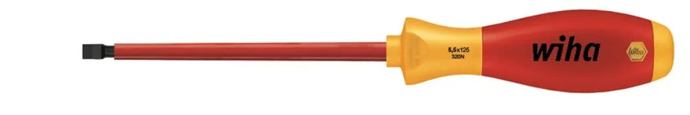Wiha 320N SoftFinish electric VDE Schroevendraaier - Sleuf - 2 x 60mm - Korting