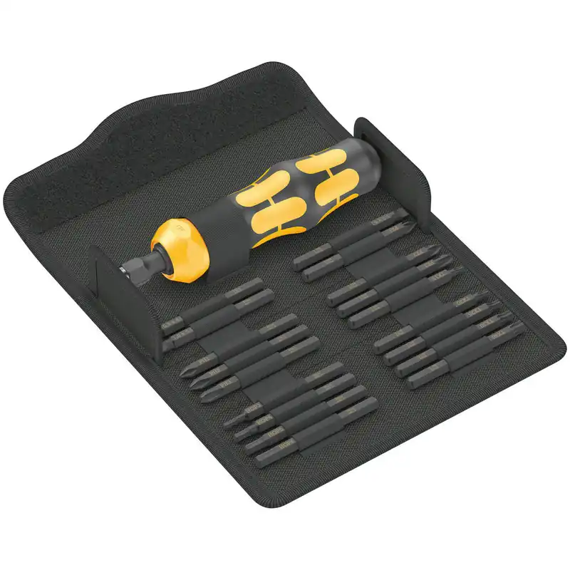 Wera 05018110001 Kraftform Kompakt 900 Set 1 Bitschroevendraaier - 1/4" | Topproduct