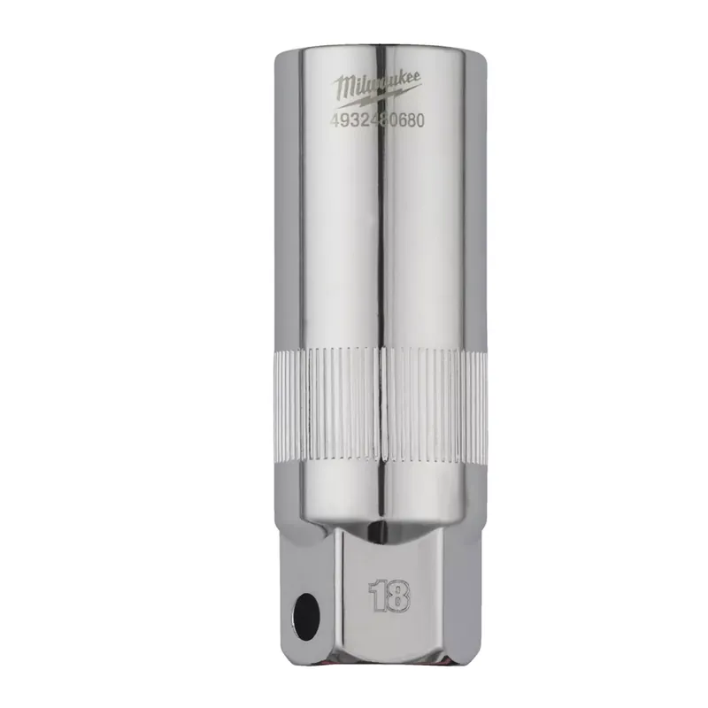 Nu beschikbaar - Milwaukee 4932480680 Bougiedop - 3/8" - 18mm