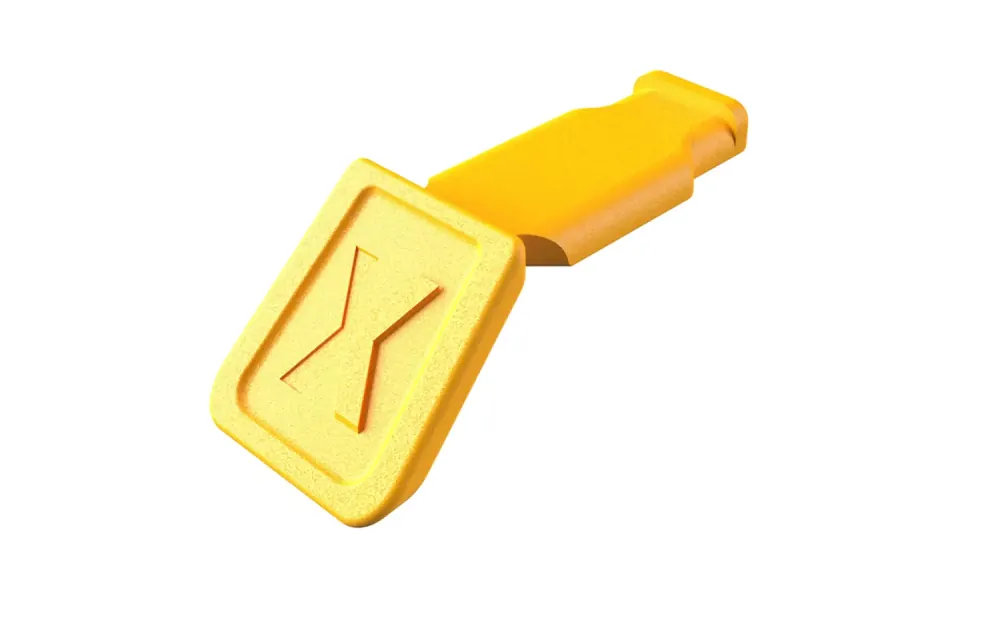 Bestel nu | Knipex 00 61 10 CY ColorCode clip geel (10st)