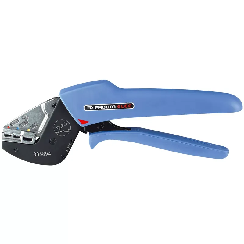Verlaagde prijs | Facom 985894 Krimptang voor voorgeïsoleerde kabelschoenen - 0,3-6,0mm²