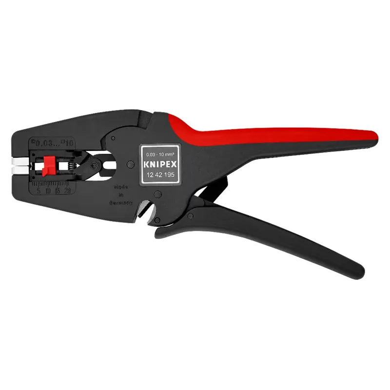Nu beschikbaar | Knipex 1242195 MultiStrip Universele Afstriptang - 195mm