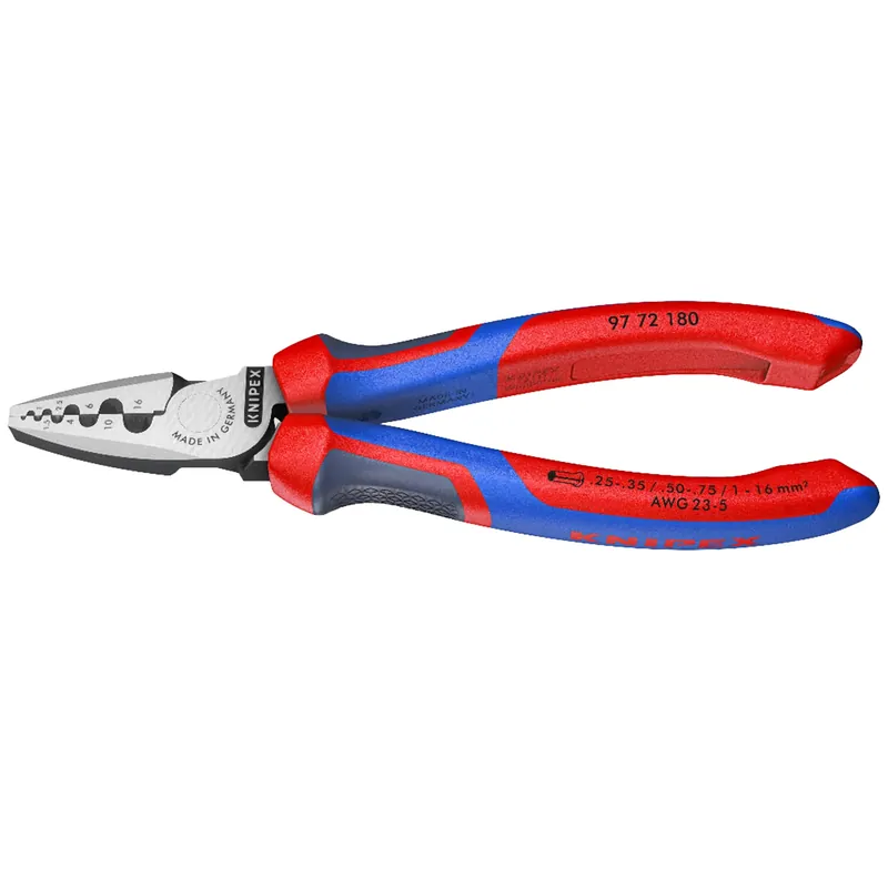 Scherpe prijs - Knipex 9772180 Adereindhulstang - 180mm