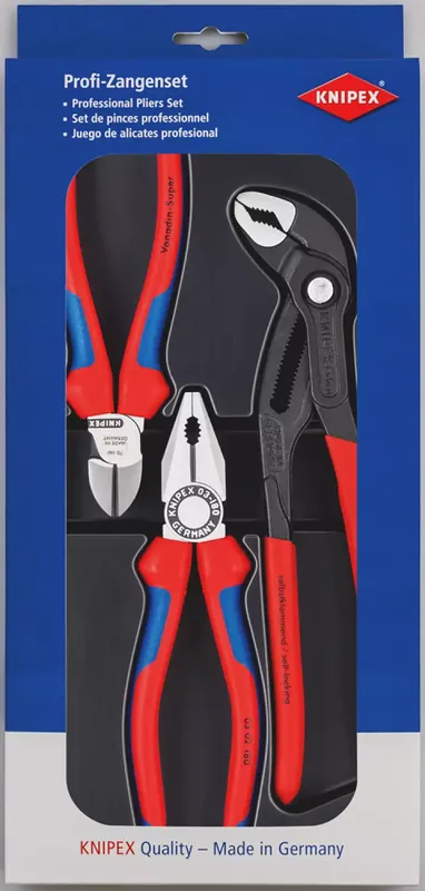Erg populair | Knipex 002009V01 3-delige Tangenset
