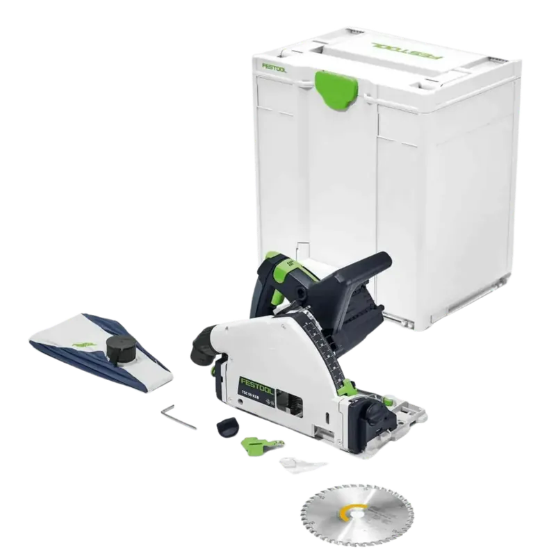Veilig winkelen | Festool TSC 55 KEB-Basic accu invalcirkelzaag (160 mm, 36 V)