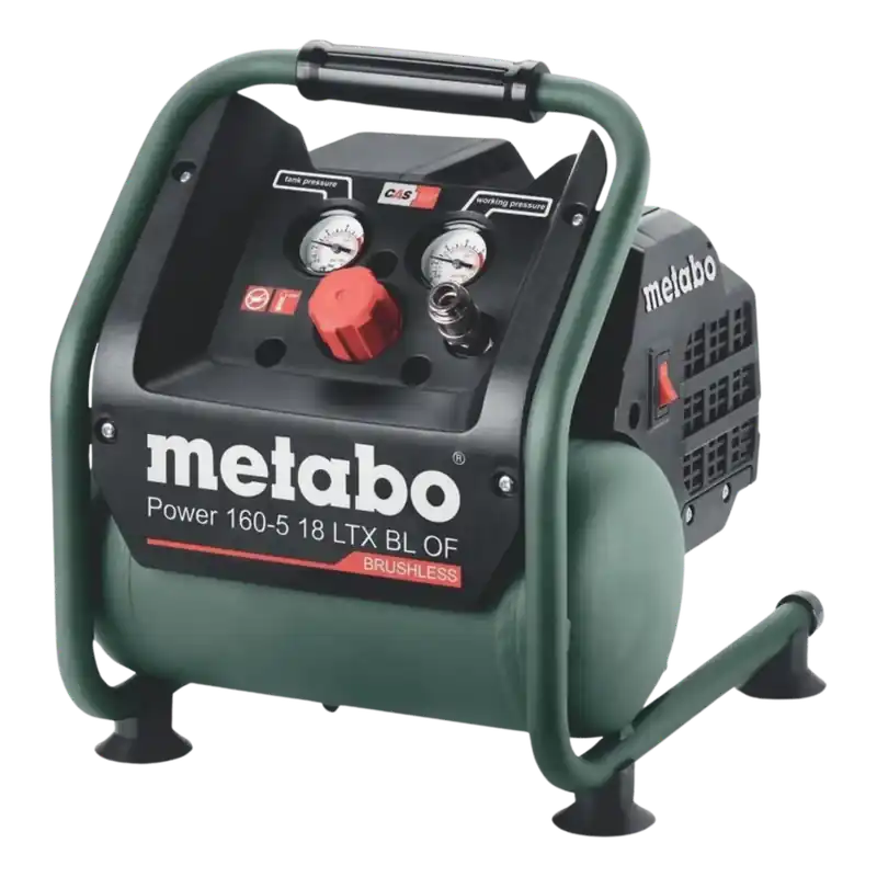 Voordeelprijs | Metabo Power 160-5 18 LTX BL OF accu compressor (18 V, olievrij, 5 l)