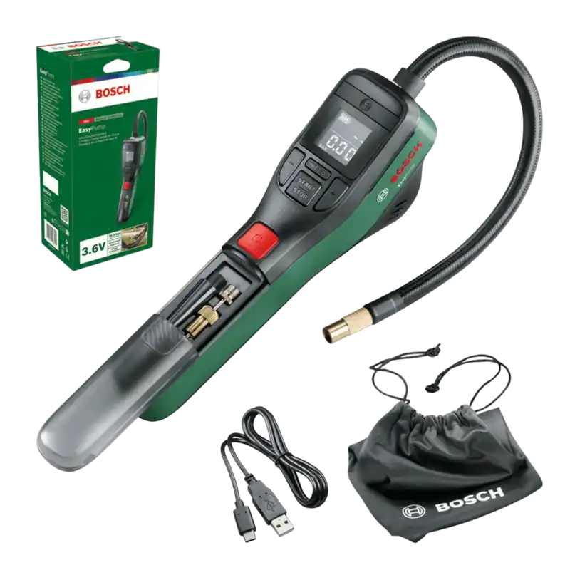 Professionele kwaliteit - Bosch 0603947000 Accupomp (3 Ah, max. debiet 10)