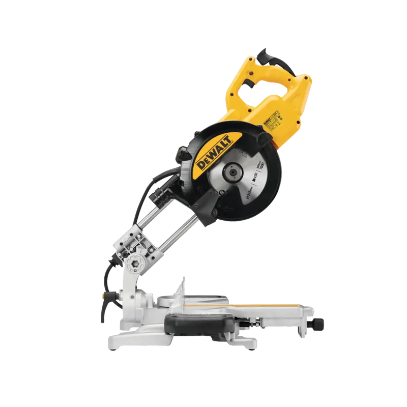Bijna uitverkocht | DeWALT DWS773 Afkort- en verstekzaag (1300W, 216x30mm, 270x60mm)