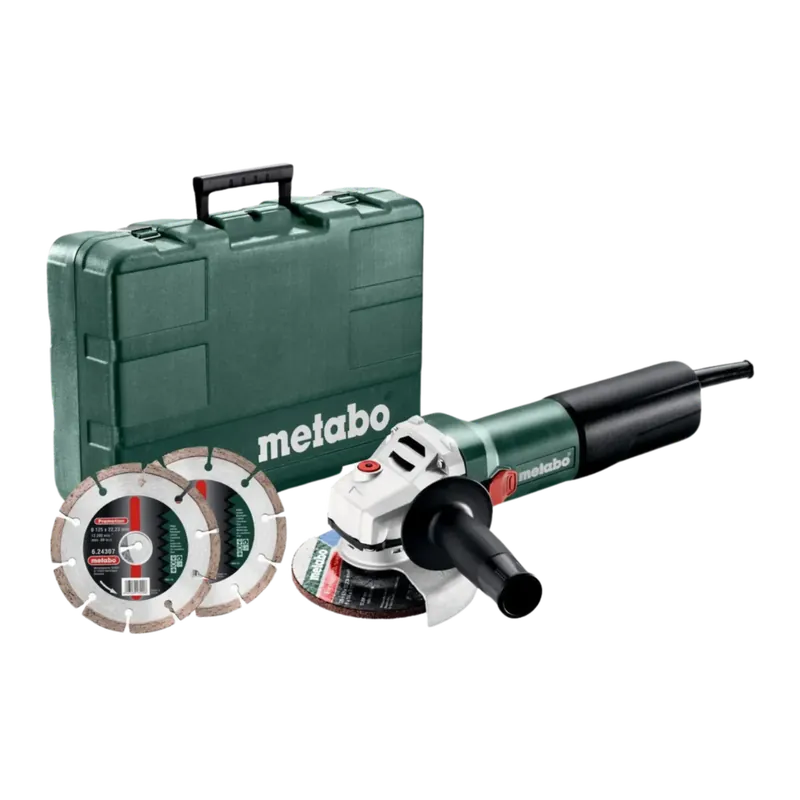 Prijs verlaagd - Metabo WQ 1100-125 Haakse slijper (1100W, Ø125 mm)