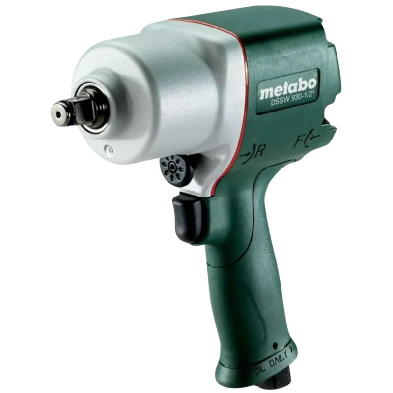 Veel gekozen | Metabo DSSW 930 slagmoersleutel (1/2 inch, 6,2 bar, 930 Nm)