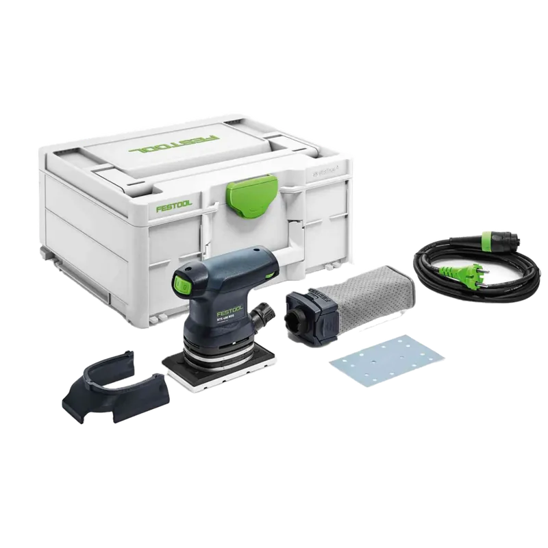Actie - Festool RTS 400 REQ-PLUS vlakschuurmachine (200 W, Velcro 80 x 133 mm)
