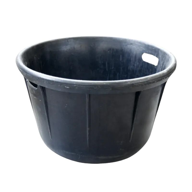 Premium - Solid GB450000 mortelkuip (45 l, gevulkaniseerd rubber, rond)