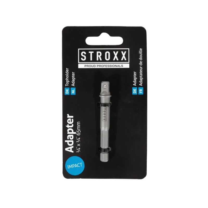 STROXX Adapter 1/4 x 1/4 (65 mm) | Mis het niet