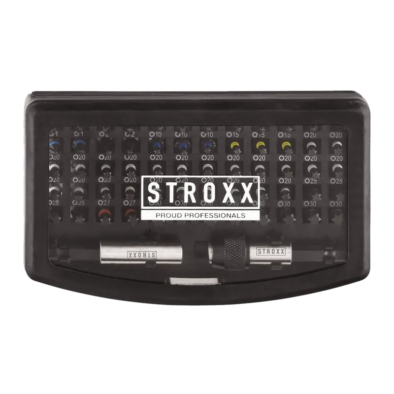 STROXX Impact bitset (1/4 inch x 25 mm, 62-delig) | Topprijs