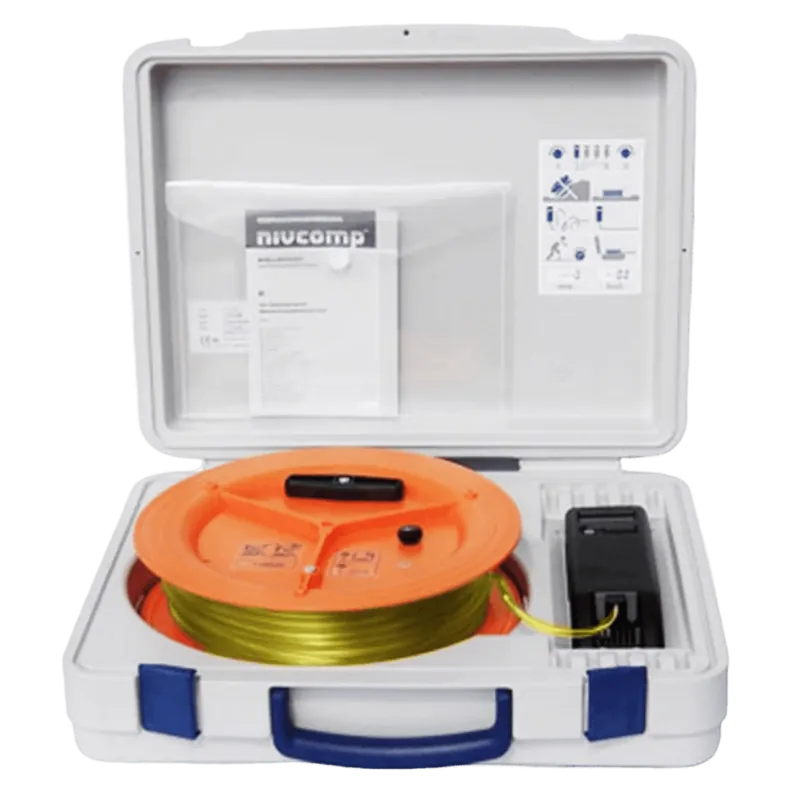 Topkwaliteit - Netim Nivcomp digitale slangwaterpas (24 m, schaal in mm, hout)
