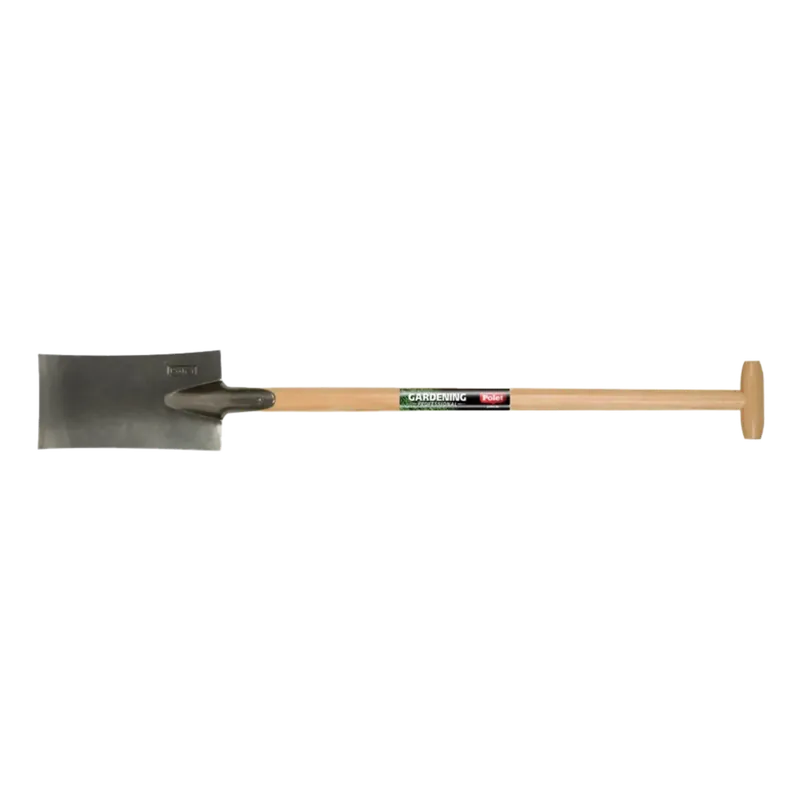 Net binnen | Polet PQ-Spade 101326 tuinspade (essen steel, blad 320 x 160 mm)