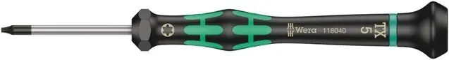 Nu beschikbaar | Wera 2067 Kraftform Micro TORX TX 5 x 40 mm Schroevendraaier