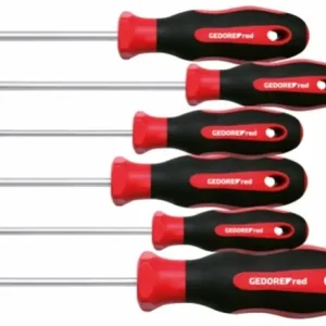 Gedorered 2C-Schroevendraaierset Fl / Ph, 6-Dlg. - Net binnen