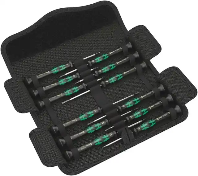 Wera Kraftform Micro 12-dlg universal schroevendraaierset | Prijs verlaagd