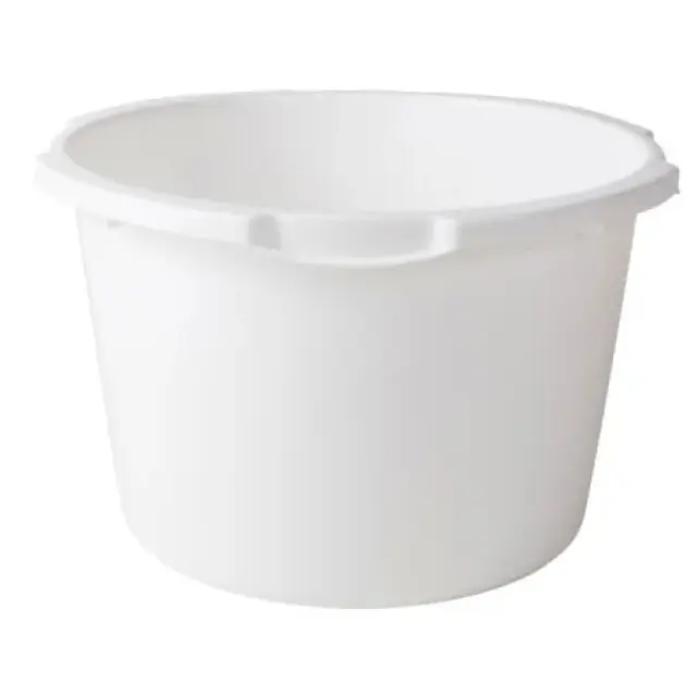 Prijs verlaagd | Gripline-O Kuip 45L Wit, 4 Grepen L-Scala