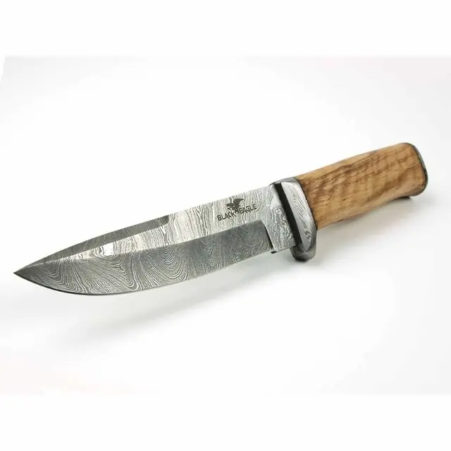 Premium | Black Eagle Werkmes Damast Hout