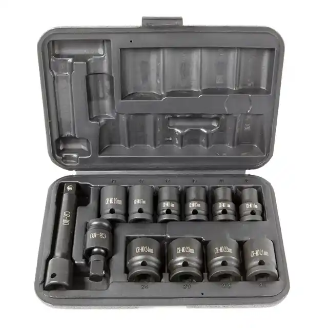 Airpress Impactdoppenset 12 Delig 1/2" - Vanaf nu beschikbaar