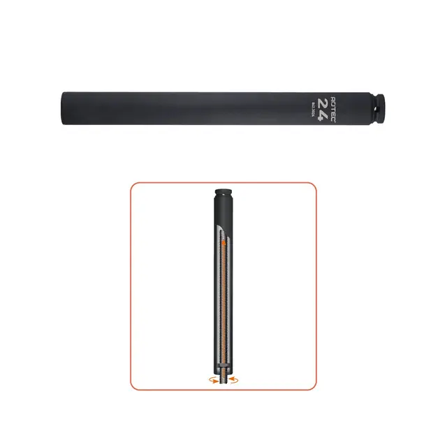 Goed beoordeeld | Rotec Krachtdop Binnenvierkant - 1/2" - Extra Diep - SW 24 x 330 mm