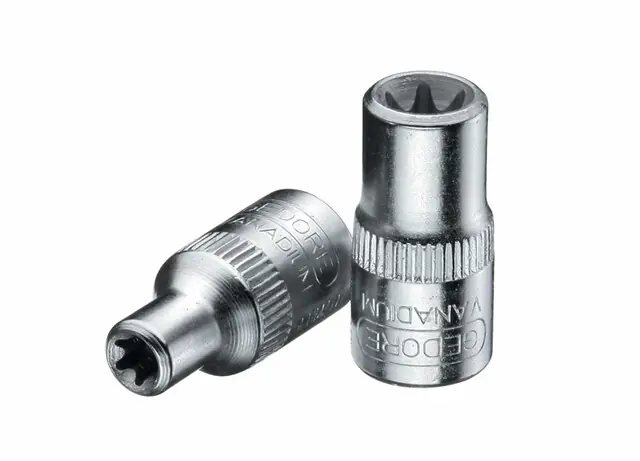 Online bestelbaar - Dopsleutel 1/4" Torx E6 Uitwendig
