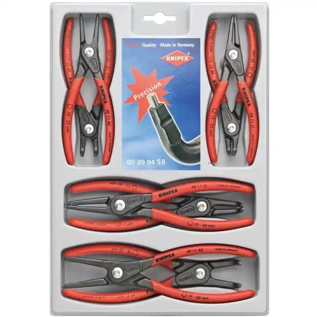 Goed beoordeeld - Knipex Borgveertangenset 8-delig - 002004SB