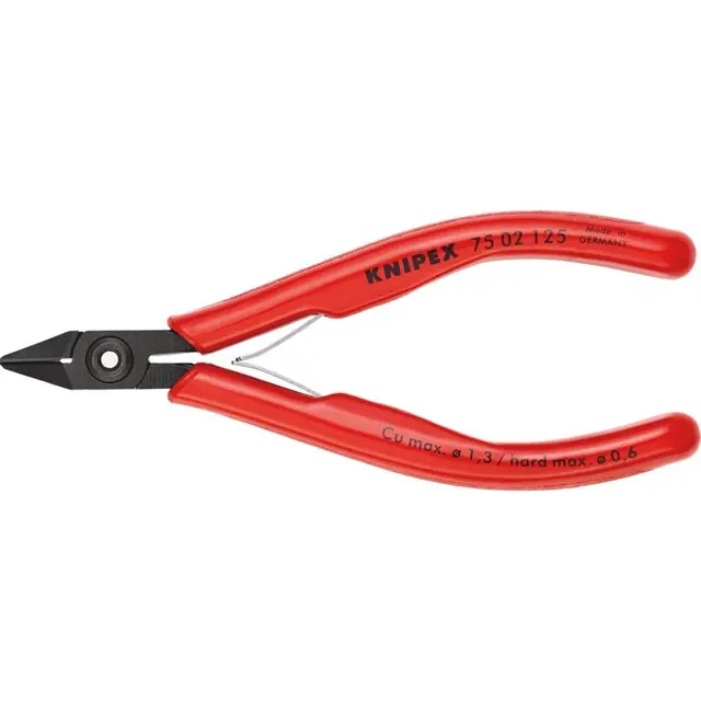 Actie - Knipex Elektronica-Zijsnijtang - 75 02 125