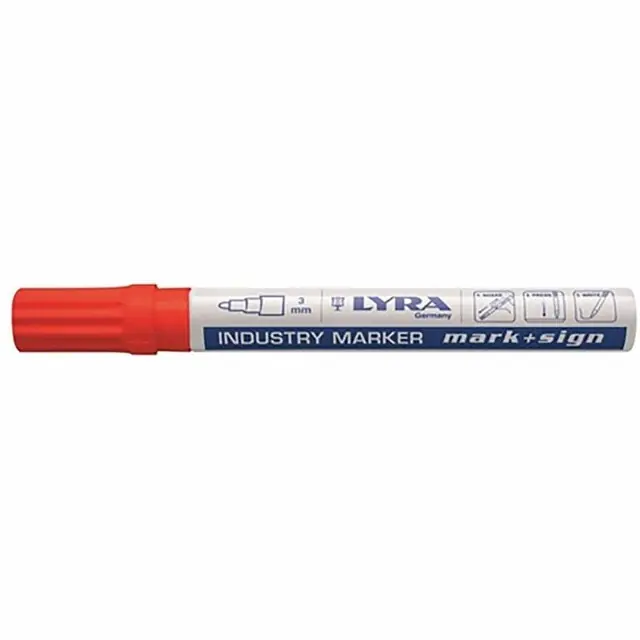 Nieuw binnengekomen - Lyra Markeerstift 114 - Rood