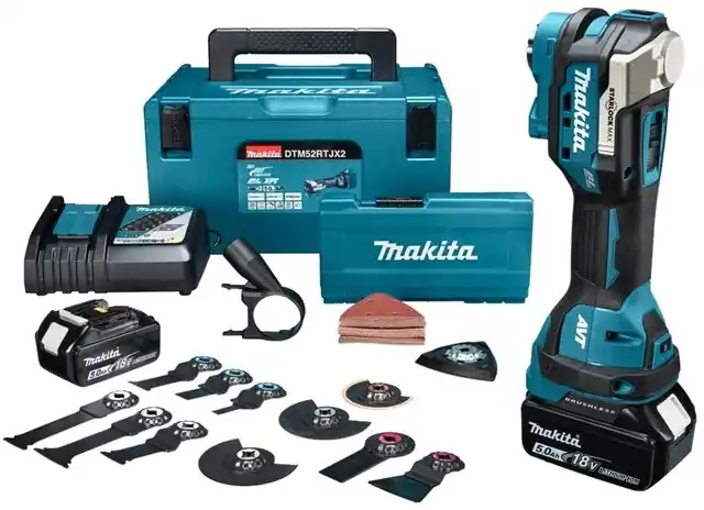 Makita 18 V Multitool DTM52RTJX2 | Verlaagde prijs